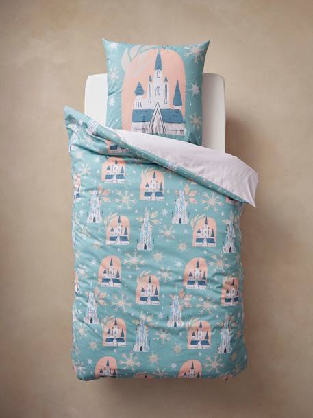 Conjunto infantil: funda nórdica + funda de almohada Disney® Frozen crudo 