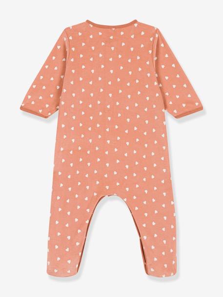 Pijama de terciopelo con estampado para bebé - PETIT BATEAU marrón estampado 