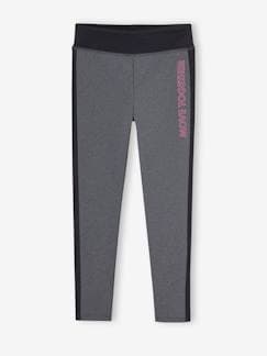 Niña-Ropa deportiva-Leggings deportivos con bandas laterales, para niña