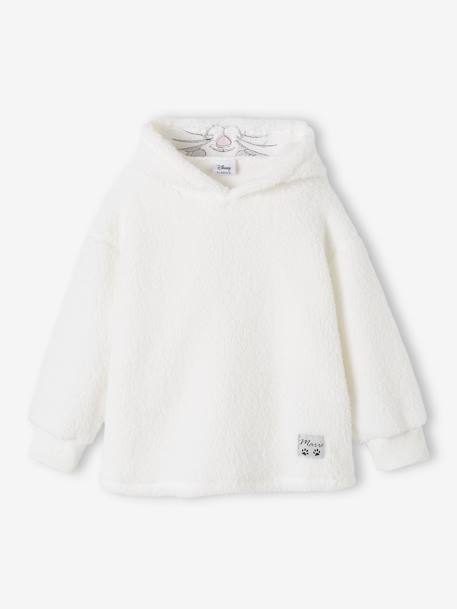 Sudadera con capucha de Disney® Marie, de los Aristogatos blanco 