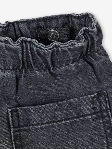 Vaqueros anchos fáciles de vestir para niño denim bleached+denim gris+stone 