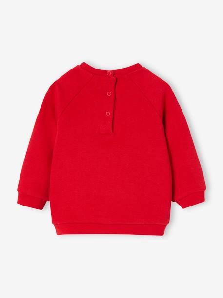 Sudadera de felpa personalizable, para bebé rojo 