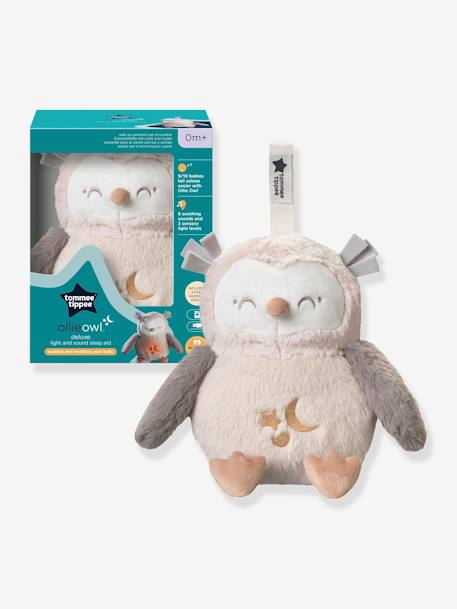 Peluche para dormir recargable TOMMEE TIPPEE Ollie la lechuza gris 