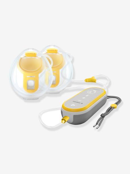 Sacaleches eléctrico doble - Freestyle Hands Free - 21 mm/ 24 mm - MEDELA transparente 