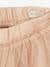 Falda larga tipo enagua de muselina con lentejuelas para niña beige irisado+crudo+nude 