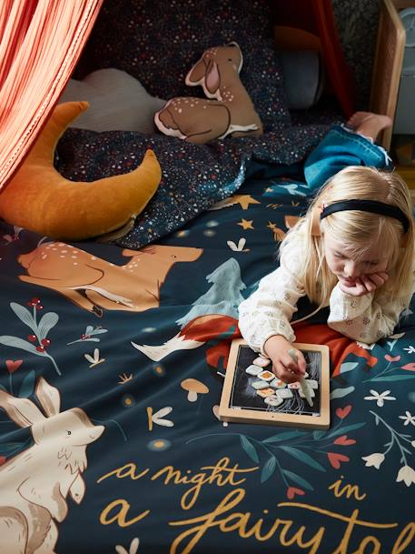 Cama banco infantil Línea Confetti MARRON MEDIO LISO 