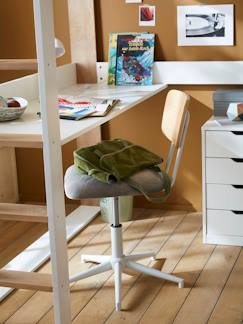 Habitación y Organización-Habitación-Sillas, taburetes y sillones-Silla de escritorio de metal y madera - Línea School