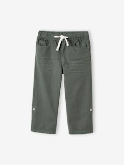 Pantalones y Vaqueros-Niño-Pantalón indestructible transformable en pantalón pesquero, para niño