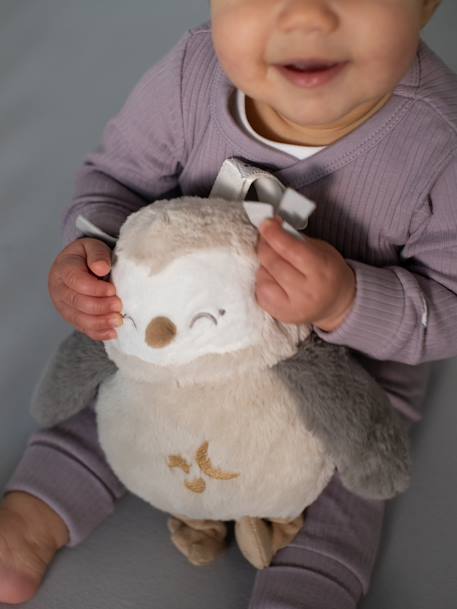 Peluche para dormir recargable TOMMEE TIPPEE Ollie la lechuza gris 