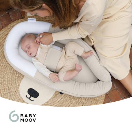 Reductor de cama evolutiva BABYMOOV Doomoo Cocoon gris 