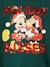 Sudadera Disney Mickey y Minnie® Navidad verde pino 