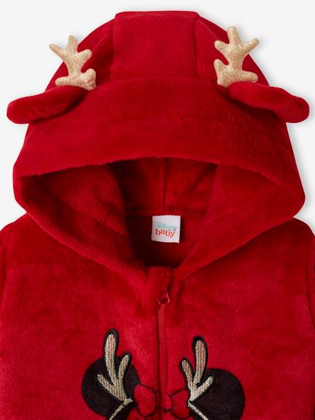 Sobrepijama para bebé Disney® Minnie Navidad rojo 