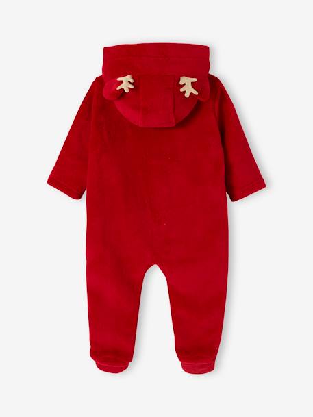 Sobrepijama para bebé Disney® Minnie Navidad rojo 