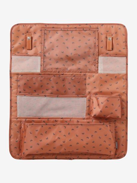 Organizador de coche Fashion Roll cobre irisado+crudo 