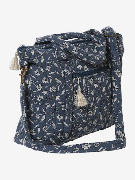 Bolso cambiador Plume azul estampado+BLANCO CLARO ESTAMPADO+BLANCO FUERTE ESTAMPADO+crudo+MARRON CLARO ESTAMPADO 