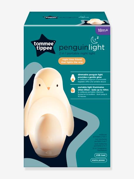 Lámpara de noche portátil 2 en 1 TOMMEE TIPPEE Pingüino blanco 