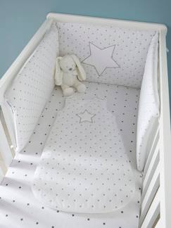 Textil Hogar y Decoración-Ropa de cuna-Protector de cuna LLUVIA DE ESTRELLAS