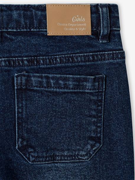 Vaqueros pirata «flare» para niña azul jeans+stone 