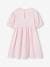 Vestido de tejido «seersucker» para niña lila+rosa rosa pálido 