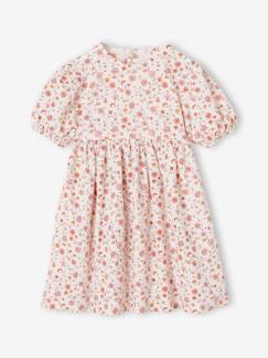 Niña-Vestido de tejido «seersucker» para niña