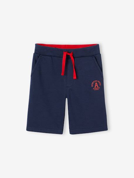 Bermudas deportivas para niño - Athletic azul+azul marino 