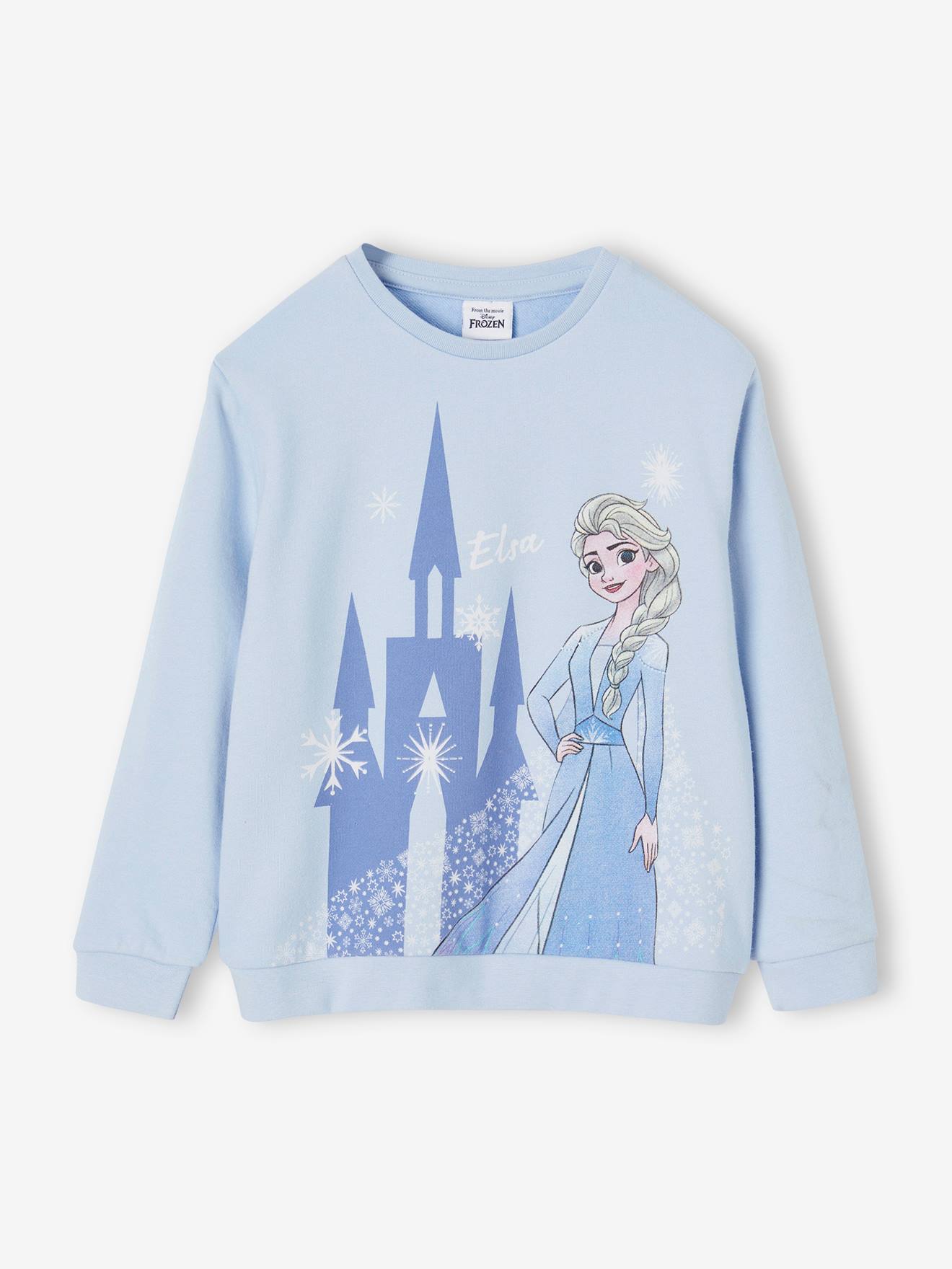 Sudadera Disney Frozen infantil azul claro Frozen