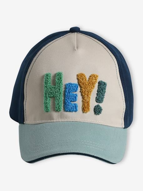 Gorra HEY! niño azul+beige 