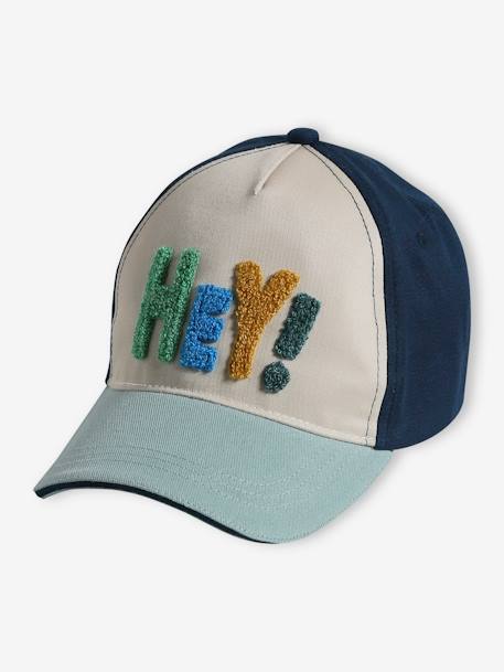 Gorra HEY! niño azul+beige 