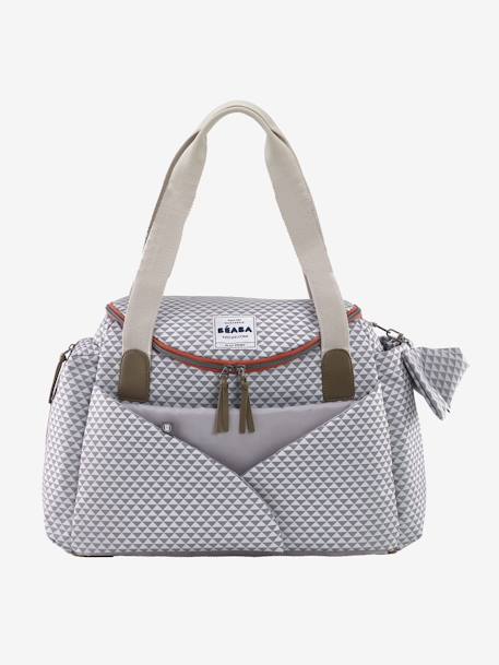 Bolso cambiador Sydney II BEABA Gris claro estampado+gris jaspeado+GRIS MEDIO ESTAMPADO+verde sauce 