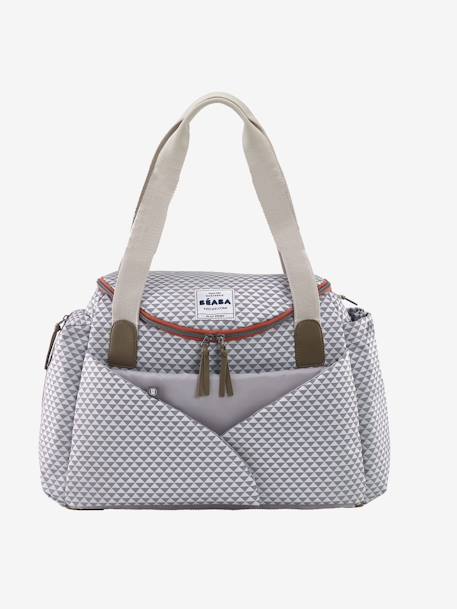 Bolso cambiador Sydney II BEABA Gris claro estampado+gris jaspeado+GRIS MEDIO ESTAMPADO+verde sauce 