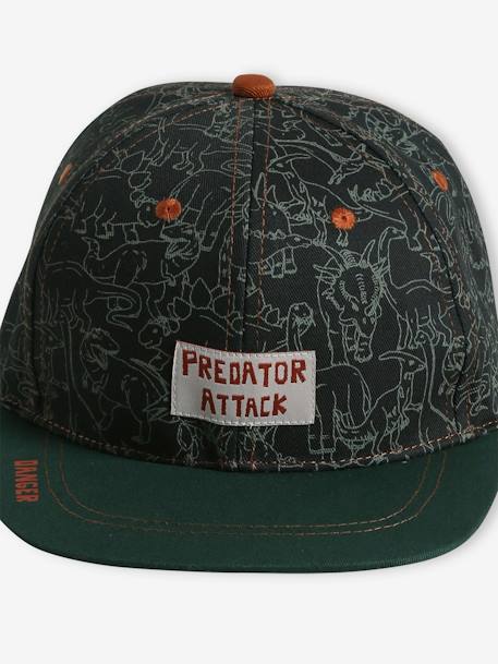 Gorra 'dinosaurios' niño verde pino 