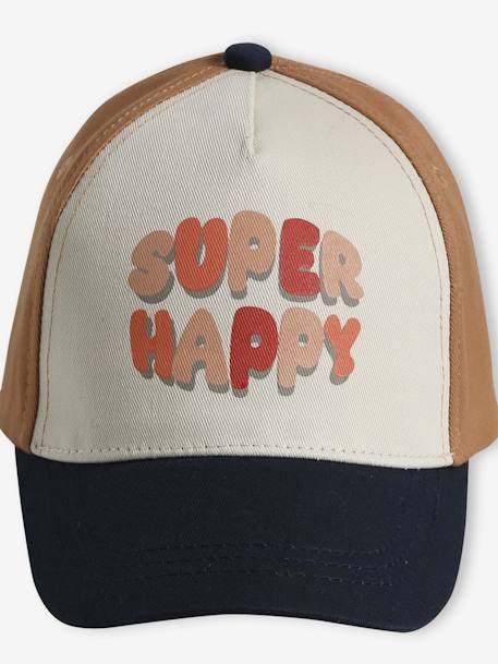 Gorra 'Super Happy' bebé niño crudo 