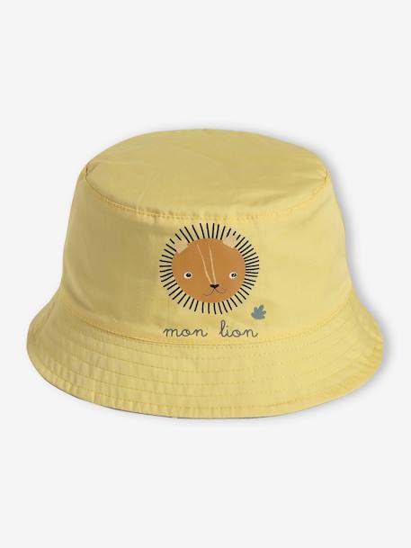 Sombrero bob reversible con animales, para bebé niño verde menta 