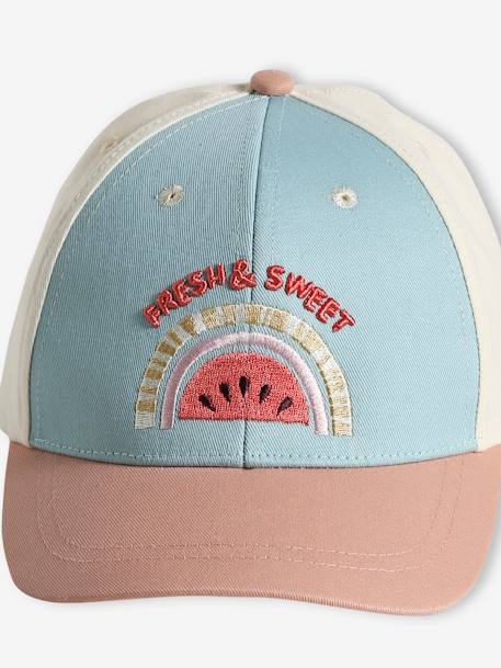 Gorra sandía niña azul claro 