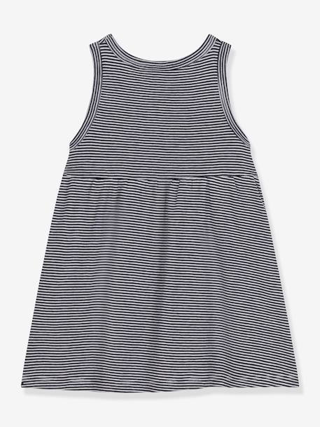 Vestido sin mangas PETIT BATEAU para bebé azul 