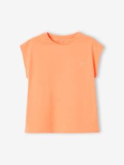 Niña-Camiseta lisa Basics de manga corta para niña