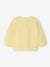 Sudadera basics de felpa para bebé amarillo pálido+rosado 