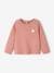 Camiseta de manga larga para bebé - Basics caramelo+rosa palo 