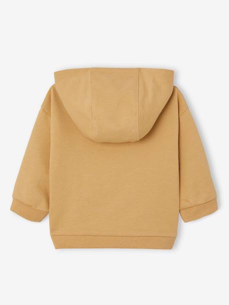 Sudadera con capucha para bebé amarillo 