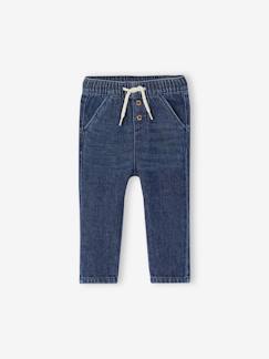 -Pantalón de denim ligero para bebé