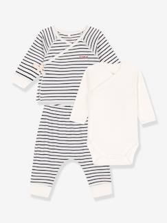 -Conjunto para recién nacido 3 prendas - PETIT BATEAU