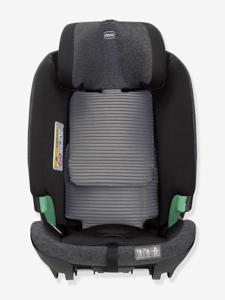 Silla de coche CHICCO Bi-Seat Air con base giratoria 360 i-Size 40 a 150 cm, equivalencia grupo 0+/1/2/3 negro 