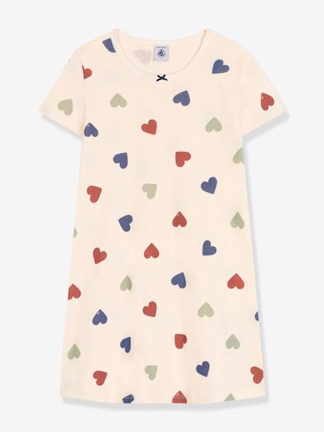 Camisón PETIT BATEAU beige estampado 