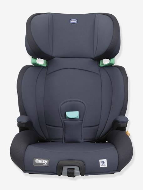 Silla de coche CHICCO Quizy i-Size Air 100 a 150 cm, equivalencia grupo 2/3 azul pizarra+negro 