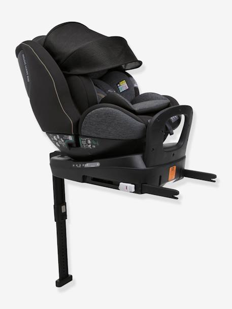 Silla de coche giratoria CHICCO Seat3Fit i-Size Air Melange 40 a 125 cm, equivalencia grupo 0+/1/2 azul grisáceo+negro 