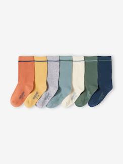 Niño-Ropa interior-Pack de 7 pares de calcetines, para niño