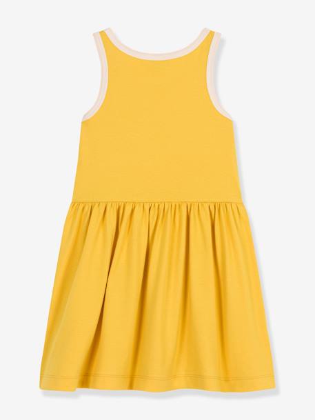 Vestido sin mangas PETIT BATEAU amarillo 