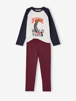 Niño-Pijamas -Pack pijama + Pijama con short basket para niño