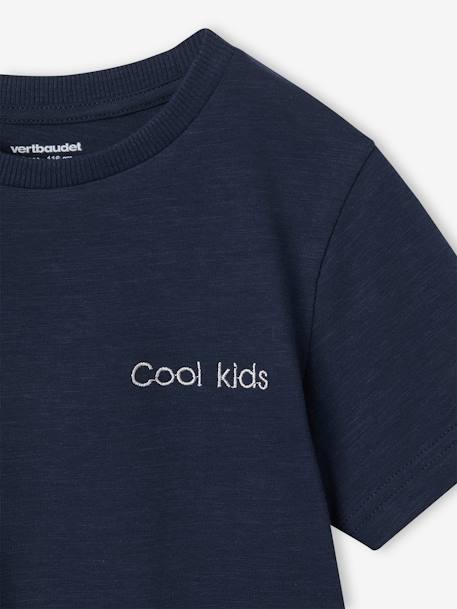 Camiseta personalizable de manga corta, para niño azul marino+AZUL MEDIO LISO CON MOTIVOS+blanco+mandarina+MARRON OSCURO LISO CON MOTIVOS+VERDE MEDIO LISO CON MOTIVOS 