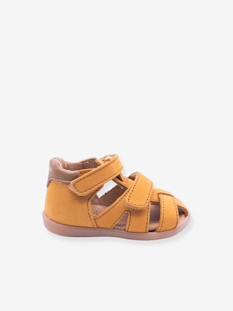 Sandalias de piel 4019B032 Babybotte® para bebé amarillo 